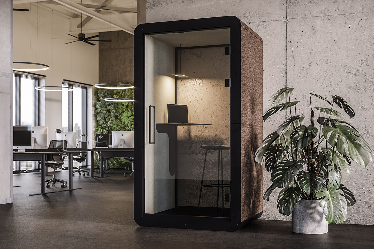 Office phone booths, Acoustic phone booth