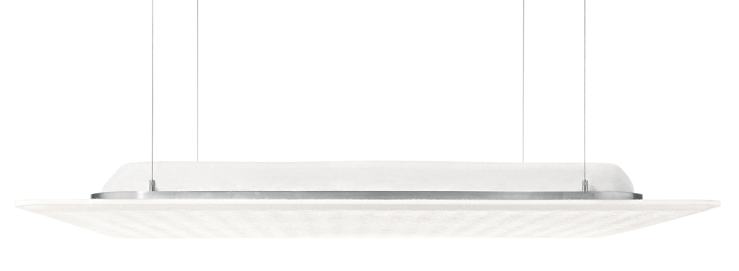 Rossoacoustic PAD Q 600 Plus, 600 x 600 x 60 mm, white